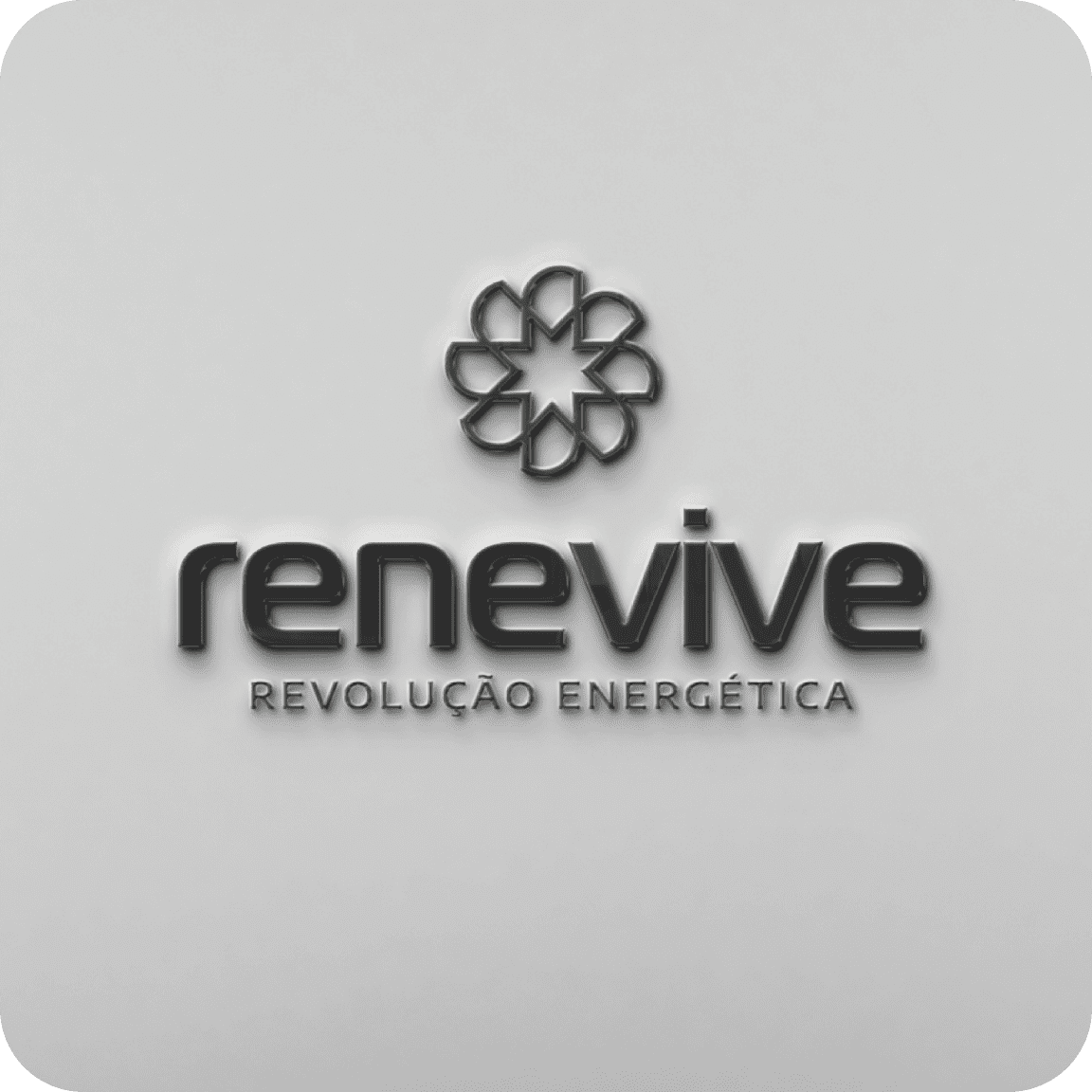 Aplicações da marca desenvolvidas para Renevive